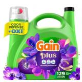 Gain Plus Detergent, Odor Defense + OXI