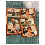 6ct Vintage Baseball Cards