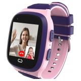 4G Kids Smartwatch GPS Video Call SOS Pink