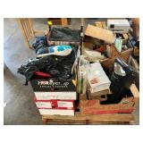 Fan, bedding, heater, hardware