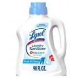 Lysol Laundry Sanitizer Free & Clear - 90oz