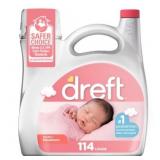 Dreft Stage 1 Newborn Liquid Detergent 150 oz