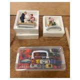 Norman Rockwell Figurines + HotWheels
