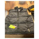 Brooklyn Express Mens XXL Black Puffer Vest