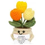 OASSIE Teacher Gifts - Crochet Tulip