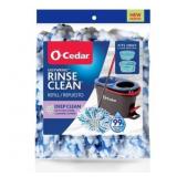 2pk O-Cedar RinseClean Mop Head Replacement