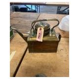 Antique Brass Tea Kettle