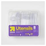 up&up Damaged Premium Plastic Cutlery 192ct