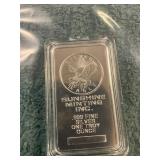 Unverified Troy Ounce Bar