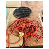 Electric Cord + Cast Iron Grill Pan