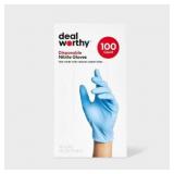2ct Nitrile Disposable Gloves Dealworthy