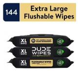 3pk Dude Wipes Flushable XL Shea Butter
