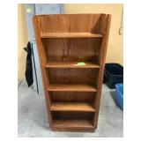 Wooden book shelf