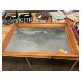 Large Heavy Framed Mirror