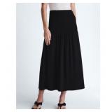 Scoop Smocked Maxi Skirt, Women