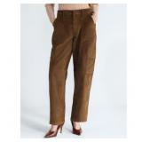 Free Assembly Cropped Cord Cargo Pants Sz XL