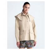 Free Assembly Hooded Cinched Utility Sz M
