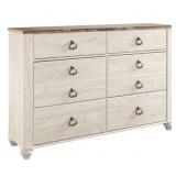 Willowton Dresser Cream by Ashley