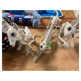 2ct. Skeleton Rat, Skeleton Cat