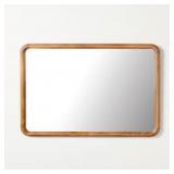 36" x 26" French Country Mirror Natural