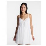 Sz XXS, BLUE STRIPED No Boundaries Mini Sundress