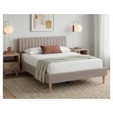 Ashley Upholstered Bed, King, Headboard/Frame Only