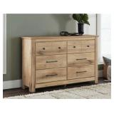 Ashley Signature Fenderport Tan Dresser