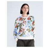 Free Assembly Puff Sleeve Sweater Sz M
