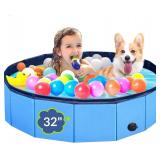 Dog Pool: Foldable 6mm Board, 32"