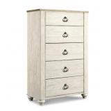 Ashley Willowton 5-Drawer Chest