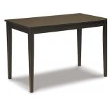 Ashley Black Kimonte Rectangular Dining Room Table
