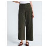 Free Assembly Larchmont Cropped Pants Sz L