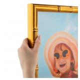 4ct ArtToFrames 21x21 Gold Bamboo Frame (4877)