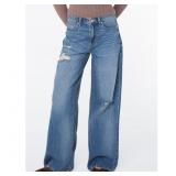 Celebrity Pink Relaxed Wide Leg Jeans Sz 7