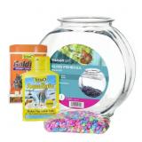 Vibrant Life 1-Gallon Glass Fish Bowl Kit