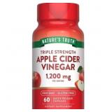 2ct Nature's Truth Apple Cider Vinegar 1200mg**