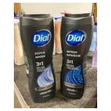 2ct. Dial 3-in1 Body Wash, 16oz