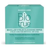 6ct Biotrue Micellar Eyelid Wipes, Fragrance Free