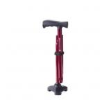 Drive Medical HurryCane Freedom Cane, Red