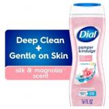 2ct Dial Pamper & Indulge Body Wash Silk &Magnolia
