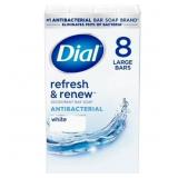 Dial Antibacterial Bar Soap, 8 Bars