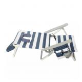 Ostrich Sand Chair Lounge, Blue Stripe