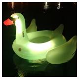 Giant LED Light Up Swan Pool Float