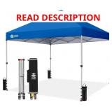 NO TENT CROWN SHADES 10x10 Pop Up Canopy