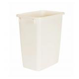 2 ct. Rubbermaid 5.25 gal Bisque Plastic Wastebask