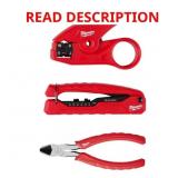 Coax Cable Installation Tool Set with Pouch