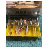 Tacklebox W/ 11ct Spinning + Minnow Lures