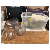 Refrigerator + organizer Bins, Computer Speaker