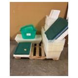 Pallet of Assorted Size Totes