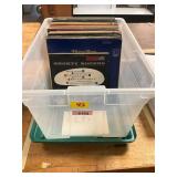 Tote of Vinyl Records